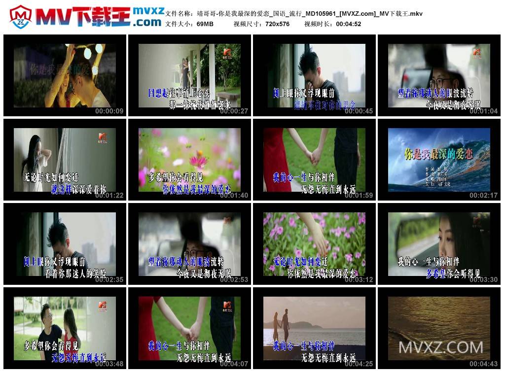 靖哥哥-你是我最深的爱恋_国语_流行_MD105961